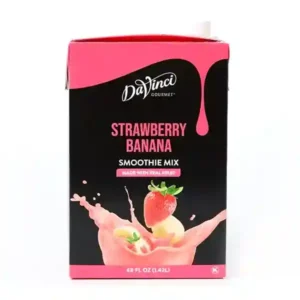 DaVinci Gourmet Strawberry Banana Smoothie Mix - 48 fl. oz. cartons