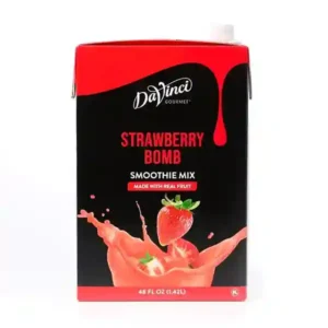 DaVinci Gourmet Strawberry Bomb Smoothie Mix - 48 fl. oz. cartons