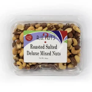 Roasted Salted Deluxe Mixed Nuts - 16 oz. tub