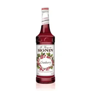 Monin Cranberry syrup - 750ml bottles