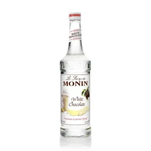 Monin White Chocolate syrup - 750ml bottles