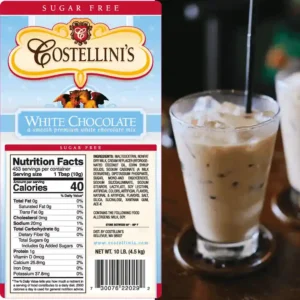 Costellini’s Sugar Free White Chocolate Powder 10# box