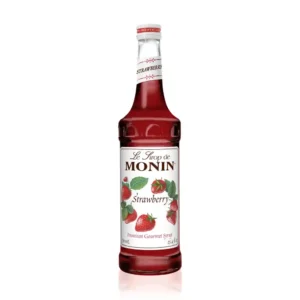 Monin Strawberry syrup - 750ml bottles