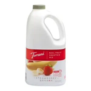 Torani Strawberry Banana Smoothie - 64 oz. bottles