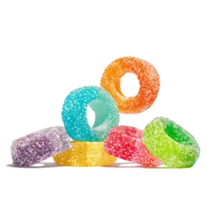 Albanese® Sour Pucker Gummi Mini Rings - 4.5 lb. bags